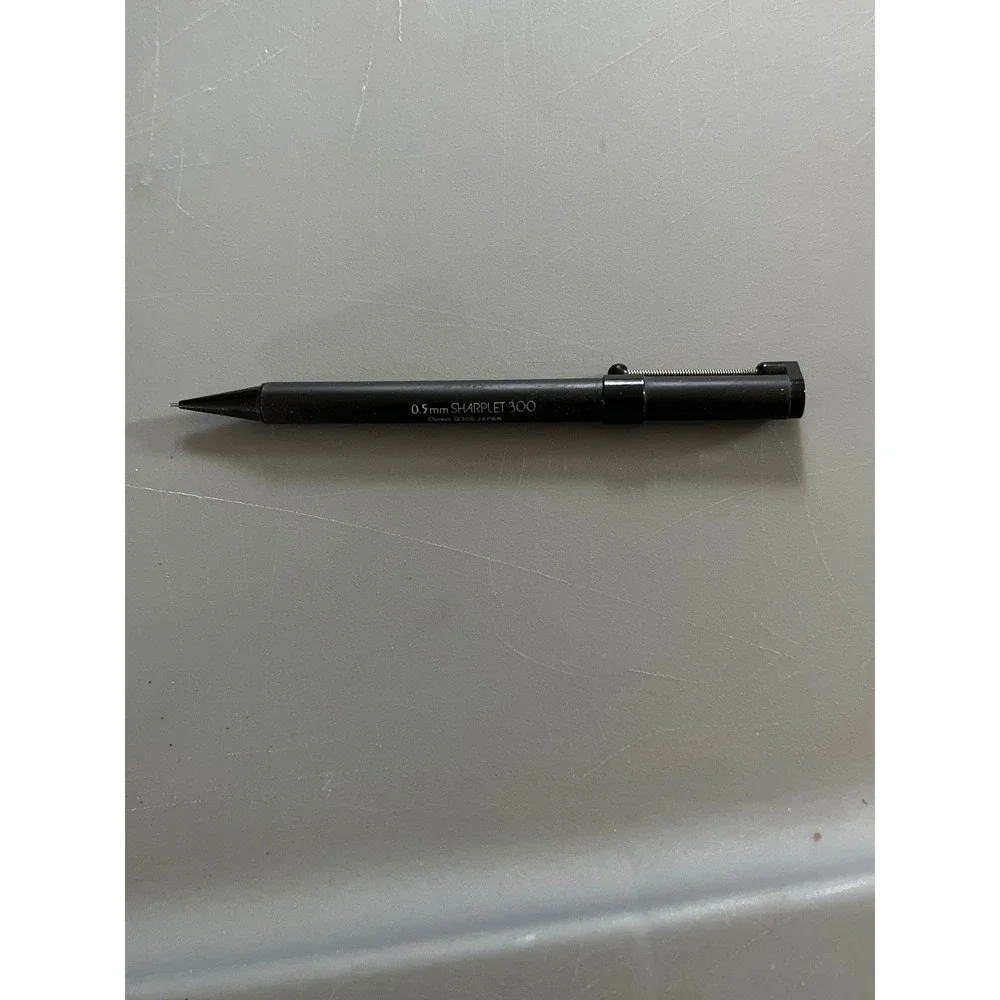 Pentel Sharplet 300 Mechanical Pencil 0.5mm Black Q305 Japan Vintage Drafting
